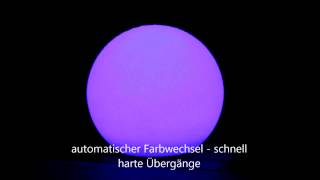 LED-Gartenbeleuchtung manueller oder automatischer Farbwechsel