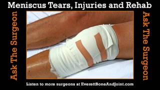 Meniscus Tears, Injuries and Rehab