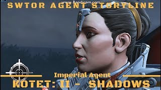 SWTOR - Knights Of The Eternal Throne► Chapter II: Run for the Shadows  (Agent #50) Cinematics