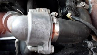 Установка выносного термостата 92-107 гр от АВЕО в ШАНС, ЛАНОС