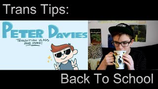 Back to School: Tips for Trans* Teens