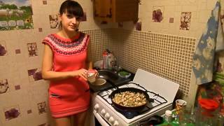 Жульен с курицей и грибами