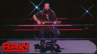 Elias dedicates a song to Braun Strowman: Raw, Feb. 26, 2018