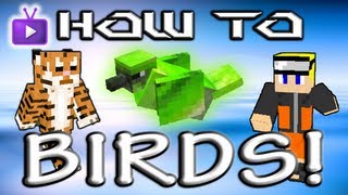 Minecraft How To: Mo' Creatures - Taming Birds