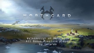 Northgard Campaign - Chapter 1 Exodus - Extreme Walkthrough (1. & 2. Bonus Mission)