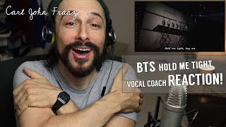 Vocal Coach REACTION! BTS, Hold Me Tight LIVE!