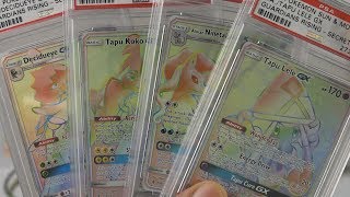 PSA Graded Pokemon Cards - Hyper Rares from Guardians Rising!