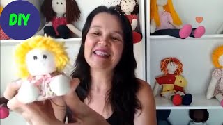 BONEQUINHA PERFUMADA DE FUXICO / BONECA  DE SABONETE
