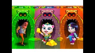 МОЙ ГОВОРЯЩИЙ ТОМ  БЕГ ЗА ЗОЛОТОМ #79 МУЛЬТИК ПРО КОТИКОВ  мультик игра УШАСТИК KIDS