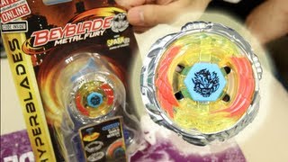 Diablo Nemesis X:D HYPERBLADE SPARK FX UNBOXING & REVIEW - (BB-122-FX) Beyblade Metal Fury Hasbro