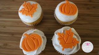 PUMPKIN SPICE CUPCAKES || Fall Treats