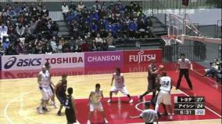 全日本総合バスケットボール選手権 男子決勝 トヨタvsアイシン