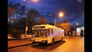 Троллейбус Минска БКМ-321, борт.№ 4639, марш.9 в парк (04.06.2019)