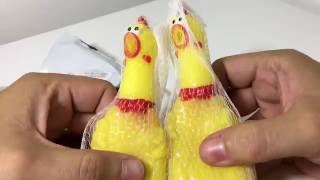 Unboxing Galinha de Borracha Frango Loco Aliexpress (PT-BR) HD