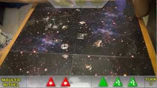 Star Wars X-Wing Miniatures Game Battle Report; Mission 2: Asteroid Run