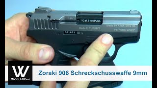 Zoraki 906 Schreckschusswaffe 9mm, Titan-Optik, Schreckschusswaffe, Gaswaffe, www.waffenfuzzi.de