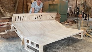 How To Build A Smart Chair Combination With Bed - Design Ideas Woodworking Project Smart Furniture
