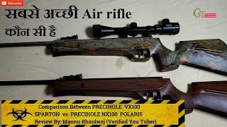 precihole VX100 Sparton vs Precihole NX100 Polaris Air rifle comparison | Which one is best