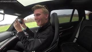 [4k] POV BRUTAL 612 HP Mercedes E63S 4-Matic Estate LAUNCH CONTROL agai  and AGAIN 850 Nm