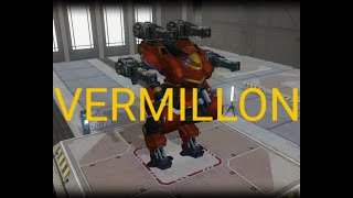 War robots serveur de test 4.4: ancien skin Vermillon