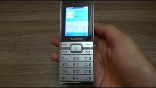 Maxvi P11 incoming call