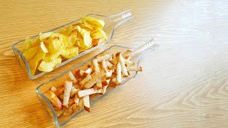 Проверенный метод! Можно ли разрезать бутылку гравером? Режем стеклянную бутылку ВДОЛЬ!