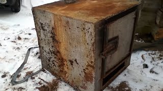 Привёз большую печку в деревню! Небольшая история участка!