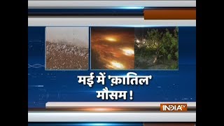 Many dead as sudden rain and dust storm strike North India