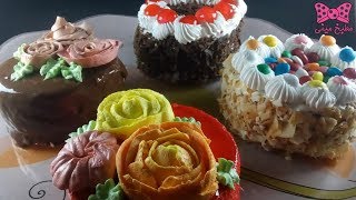 طريقة عمل ميني جاتوه لأعياد الميلاد والمناسبات/ جاتوه بطريقة احترافيه بكل تفاصيله  | مطبخ ميني