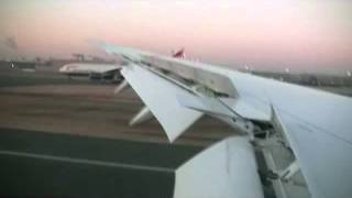 ANA Boeing 787 landing (FRA-HND)
