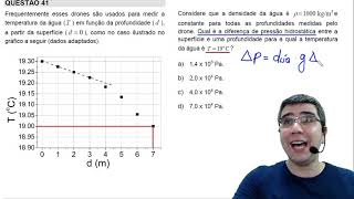 Primeira fase Unicamp 2019 Q41