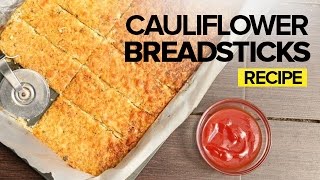 Cauliflower Breadsticks Recipe