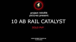 Catalyst 10AB RAIL - SOLO PVP eve online (gold magnete fight)