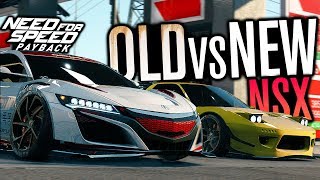OLD VS NEW HONDA NSX!!! | Need for Speed Payback