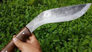 Нож КУКРИ из циркулярной пилы