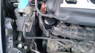 Звук двигателя 1.8 tsi после замены цепи ГРМ