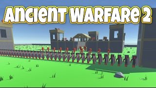 Deadly Castle Siege! - Let's Play Ancient Warfare 2 Gameplay