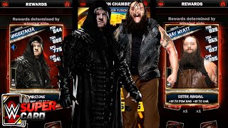 WWE SuperCard Gameplay Ep.32: Undertaker vs Bray Wyatt PCC Rewards, 3rd Survivor Fusion & SKOTR Live
