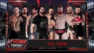 WWE 2K18 (  8 MAN ELIMINATION TAG MATCH )  PS4 PRO