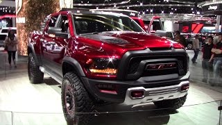 2018 RAM 1500 REBEL TRX Concept  | Close Walkthrough | 2017 NAIAS