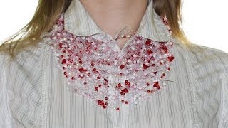 Колье из бисера