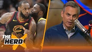 Colin on LeBron's Game 7 against Indy, OKC being bounced from the 2018 Playoffs | NBA | THE HERD