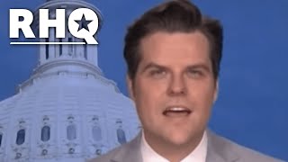 FASCISM ALERT: Matt Gaetz Calls Moderate Republicans "Disgraceful"