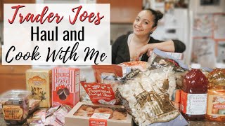 Trader Joes Haul & Cook with Me | DandV's Family