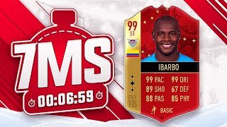 FIFA LEGEND IBARBO 7 MINUTE SQUAD BUILDER!! - FIFA 18 ULTIMATE TEAM