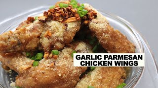 How to make Garlic Parmesan Chicken Wings with LUTONG KARINYOSO