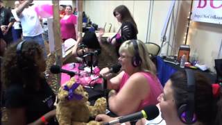Alissa with Bear My Secrets BBW FanFest 2013-07-27
