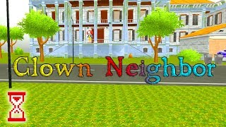 Посетил злого соседа клоуна | Clown Neighbor Escape