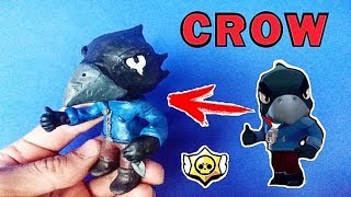 CROW BRAWL STARS ЛЕПКА ИЗ ПЛАСТИЛИНА