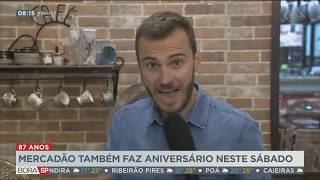 Mercadão de SP faz aniversário junto com a cidade neste sábado (25)
